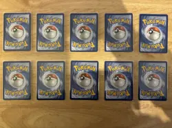 Pokemon Officer Jenny Goddess Anime Waifu Card Lot #1 - Used - Image 2