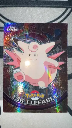 Topps Chrome: Spectra Pokemon Clefable Card #36 - Image 1