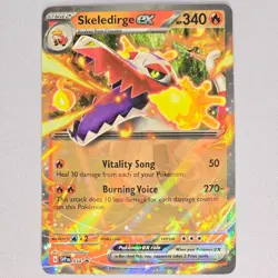 Pokemon TCG Skeledirge ex SVP 034 Scarlet & Violet Black Star Promo Card - NM - Image 1