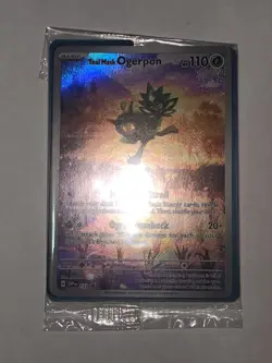 Teal Mask Ogerpon 123 Sv: Scarlet & Violet Promo Cards Holo - Image 3