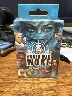 World War Woke First Edition CCG Sealed Box Starter 60 Card Deck + 6 Holograms - Image 1