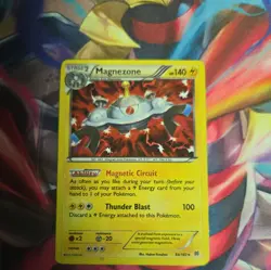 Magnezone 54/162 Damaged BREAKthrough English Pokemon Card TCG Holo - Image 1