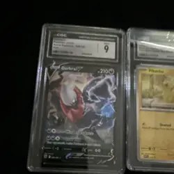 Pokemon Full Art Holo Card Lot - Darkrai V, Pikachu, Mewtwo, Eevee, Latios - Image 3