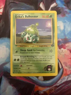 Pokemon TCG Erika's Bulbasaur Gym Challenge Uncommon Non-Holo Card 39/132 - Image 1