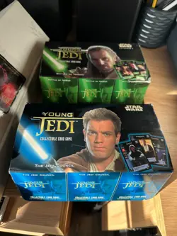 Star Wars Young Jedi 1999 Decipher CCG Collectible Card Collection Lot - Image 5