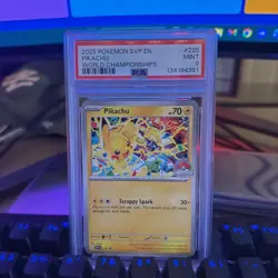 Pikachu - 225 (World Championship 2025) 225 Sv: Scarlet & Violet Promo Cards... - Image 1
