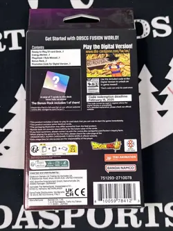 Dragon Ball Super Card Game - Fusion World Starter Deck - FS01 Son Goku SEALED - Image 2