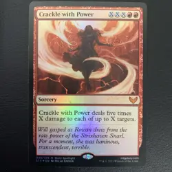 Crackle with Power Strixhaven: School of Mages Foil - Image 1