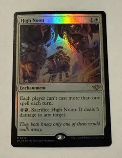 MTG High Noon - Outlaws of Thunder Junction FOIL LP - Image 1