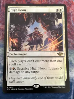 High Noon Outlaws of Thunder Junction Foil NM-M Unplayed - Image 1