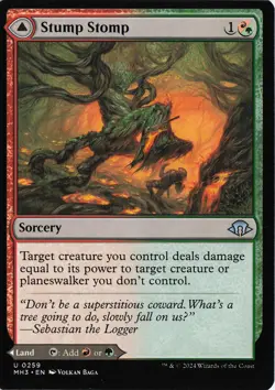 Stump Stomp regular U – Modern Horizons 3 #259 MTG - Image 1
