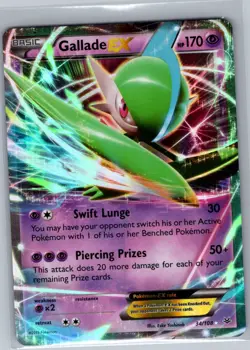 Gallade EX 34/108 XY - Roaring Skies - Pokemon Card - NM - Image 1
