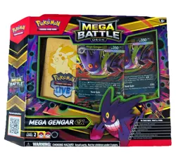 Pokemon Mega Battle Deck Mega Gengar EX 60-Card Deck with Code Card (NO Haunter) - Image 1