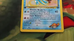 1st Edition Misty's Golduck 12/132 - Pokemon Gym Challenge - Holo Rare - LP !! - Image 2