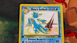 1st Edition Misty's Golduck 12/132 - Pokemon Gym Challenge - Holo Rare - LP !! - Image 3