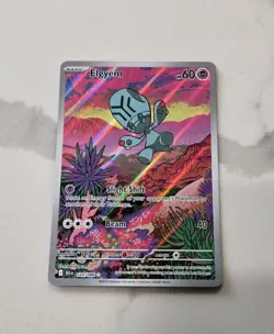 Pokemon TCG - Elgyem 120/086 Illustration Rare SV: Black Bolt Near Mint - Image 1