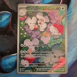 Pokemon Maushold 226/193 Sv02: Paldea Evolved Illustration Rare Full Art Holo - Image 1