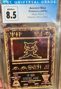 Pokemon Ancient Mew Movie 2000 Promo CGC 8.5 - Image 1