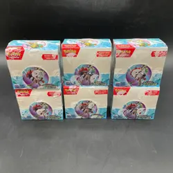 Lot of (6) Pokemon TCG Journey Together Enhanced Booster Boxes SV09 - Image 1
