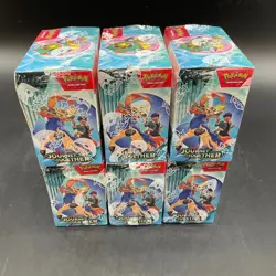 Lot of (6) Pokemon TCG Journey Together Enhanced Booster Boxes SV09 - Image 3