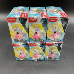 Lot of (6) Pokemon TCG Journey Together Enhanced Booster Boxes SV09 - Image 4