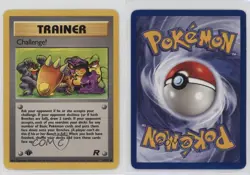 Challenge! 1st Ed. Pokemon Team Rocket #74 2000 - Image 3