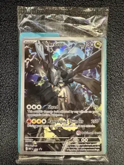 2026 N's Zekrom 031 MEP Ascended Heros ETB Promo Pokemon Center Stamp SEALED - Image 1