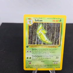 German Safcon 54/102 Common Non-Holo 1st Edition "Metapod" Base Set Pokemon NM - Image 2
