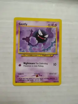 Gastly - 65/105 Neo Destiny - WOTC Unlimited - Pokemon TCG - 2002 - Image 1