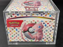 Pokemon 151 SV3.5 Booster Bundle Display Factory Sealed Case W/Acrylic Case - Image 5