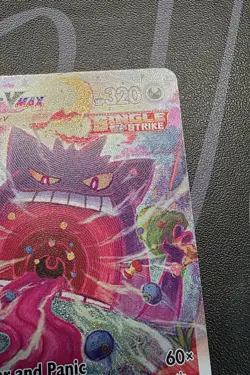 Pokemon Gengar VMAX Alternate Art Secret Rare Holo Fusion Strike 271/264 - Image 5