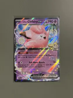 Lillie's Clefairy ex 056/159 Pokemon TCG Sv09: Journey Together Holo English - Image 1