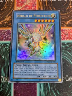 Yu-Gi-Oh! Herald of Perfection TSHD-EN039 Ultra Rare 1st Edition Near Mint - Image 1
