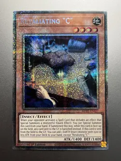 Yugioh - Retaliating "C" Starlight Rare MP25-EN027, Near Mint, 1st Edition - Image 1