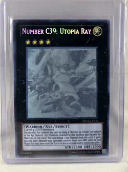 Number C39: Utopia Ray (Ghost Rare) ORCS-EN040 - Unlimited - YuGiOh - NM - Image 1