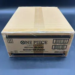 One Piece OP-10 Royal Blood English 12 Booster Box Case Factory Sealed - Image 1