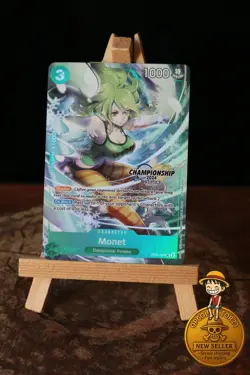 Monet OP05-036 PROMO TEXTURED HOLO Finalist Championship One Piece English NM/M - Image 1