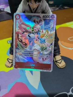 Uta ST23-001 Super Rare One Piece tcg Starter Deck 23: RED Shanks Foil SR - Image 1