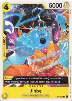 Jinbe EB02-055 Normal One Piece Promotion Cards NM - Image 1