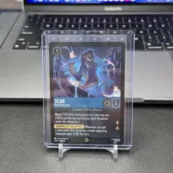 Scar - Eerily Prepared 21 Disney Lorcana Promo Cards Cold Foil NM/M - Image 3
