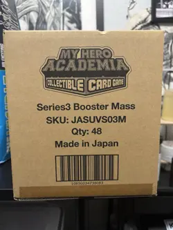 My Hero Academia Series 3 cards/48 Booster Packs - Image 1