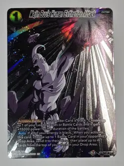 Majin Buu's Human Extinction Attack BT9-134 IAR FOIL Collectors DBS Card NM/M - Image 1