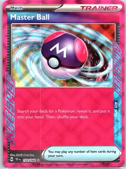 Master Ball 153/162 SV05: Temporal Forces - Pokemon Card - NM - Image 1