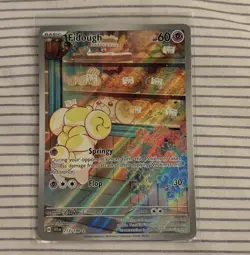 Pokemon TCG Fidough Scarlet & Violet Base Set Holo Illustration Card 213/198 - Image 1