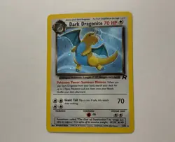 Pokemon Dark Dragonite Holo Rare TCG 2000 Card 5/82 - Image 1