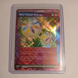 Neo Upper Energy 162/162 Temporal Forces Pokemon Card NM - Image 1