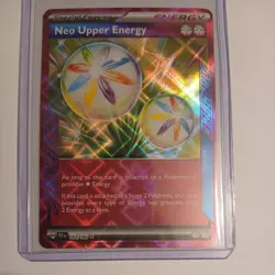 Neo Upper Energy 162/162 Temporal Forces Pokemon Card NM - Image 2