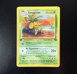 Pokemon Exeggutor TCG Jungle Card 35/64 1st Edition Uncommon - Image 1