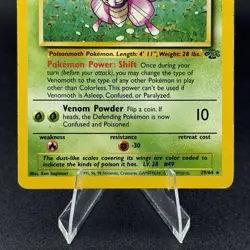 Pokemon TCG Venomoth Jungle Card 29/64 Unlimited Rare - LP Condition - Image 3