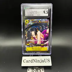 CGC MINT+ 9.5 Boa Hancock P-115 Promo Card V JUMP Limited One Piece Card game - Image 1